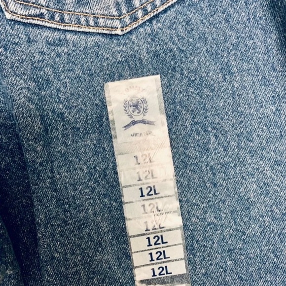 Vtg TOMMY HILFIGER Flag High Rise Jeans - Picture 7 of 7